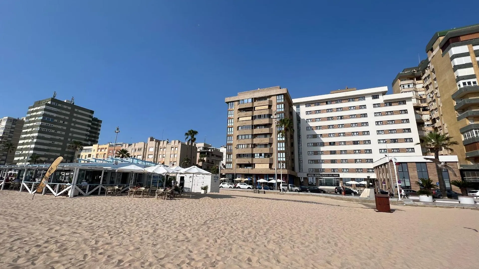 Atico Primera Linea De Playa. Cádiz Apartmán